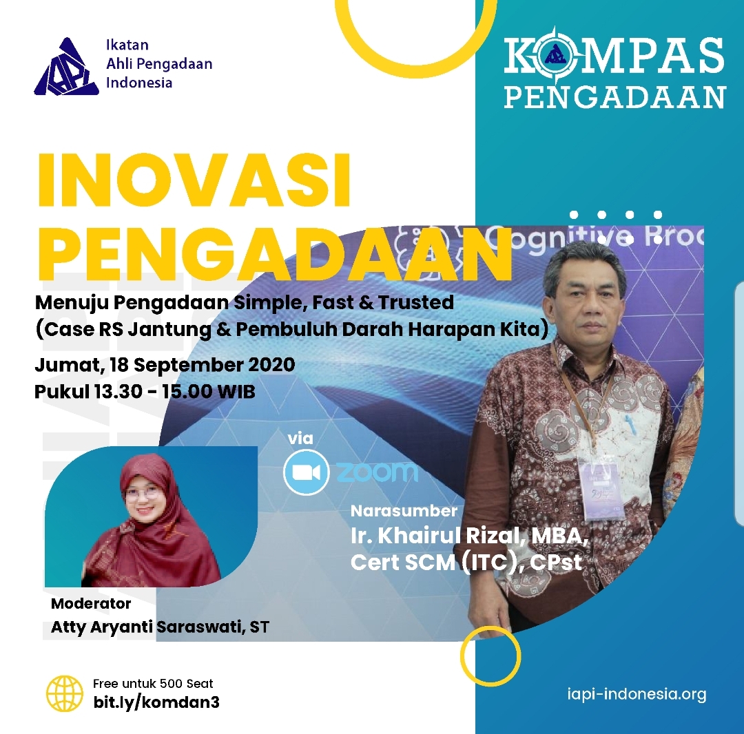 Kompas Pengadaan - Inovasi Pengadaan Menuju Pengadaan Simple, Fast, & Trusted