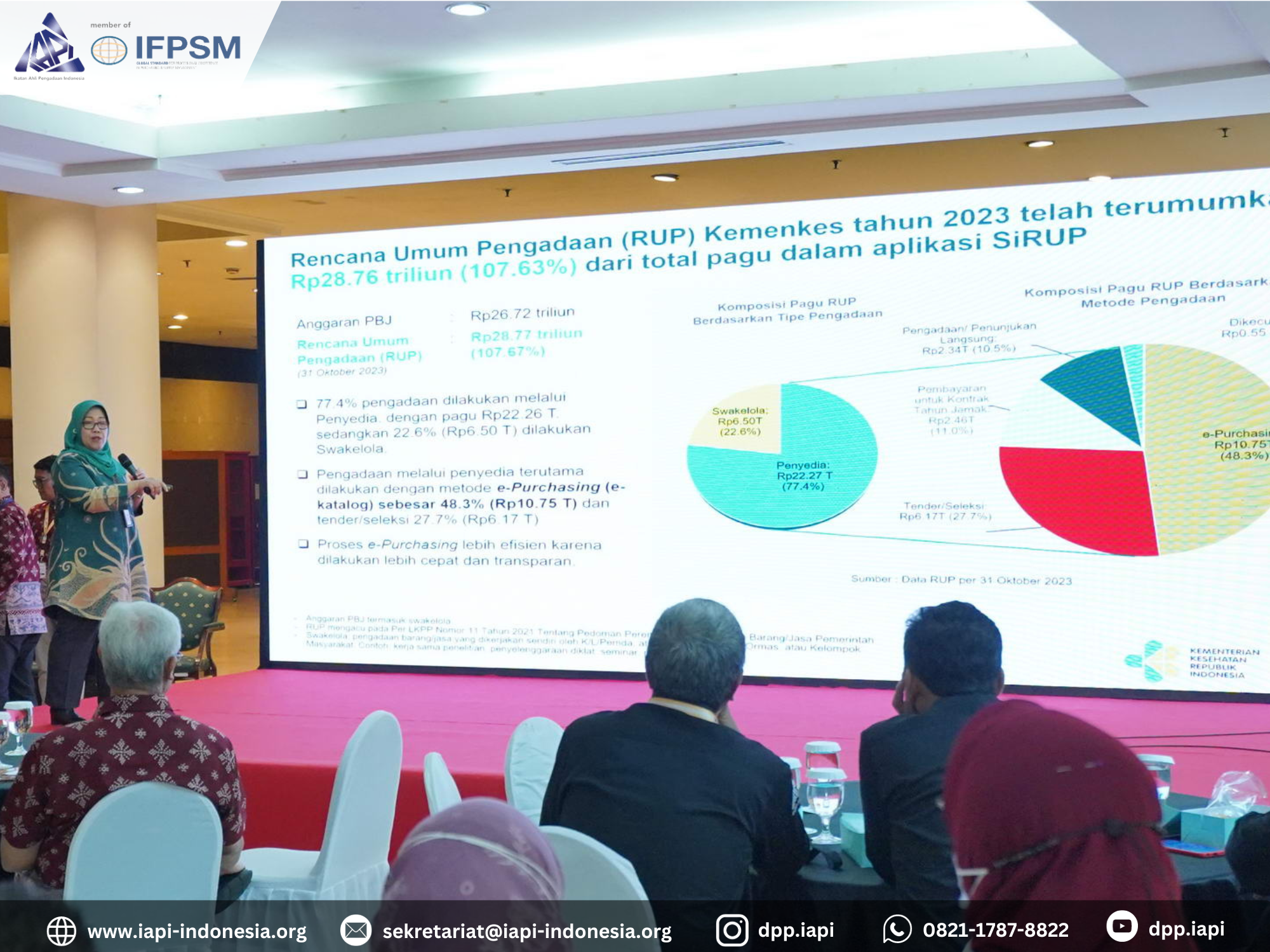Forum Market Matching pada acara Rakornas Pengadaan Barang Jasa LKPP & Indonesia Procurement Forum and Expo (IPFE) 2023