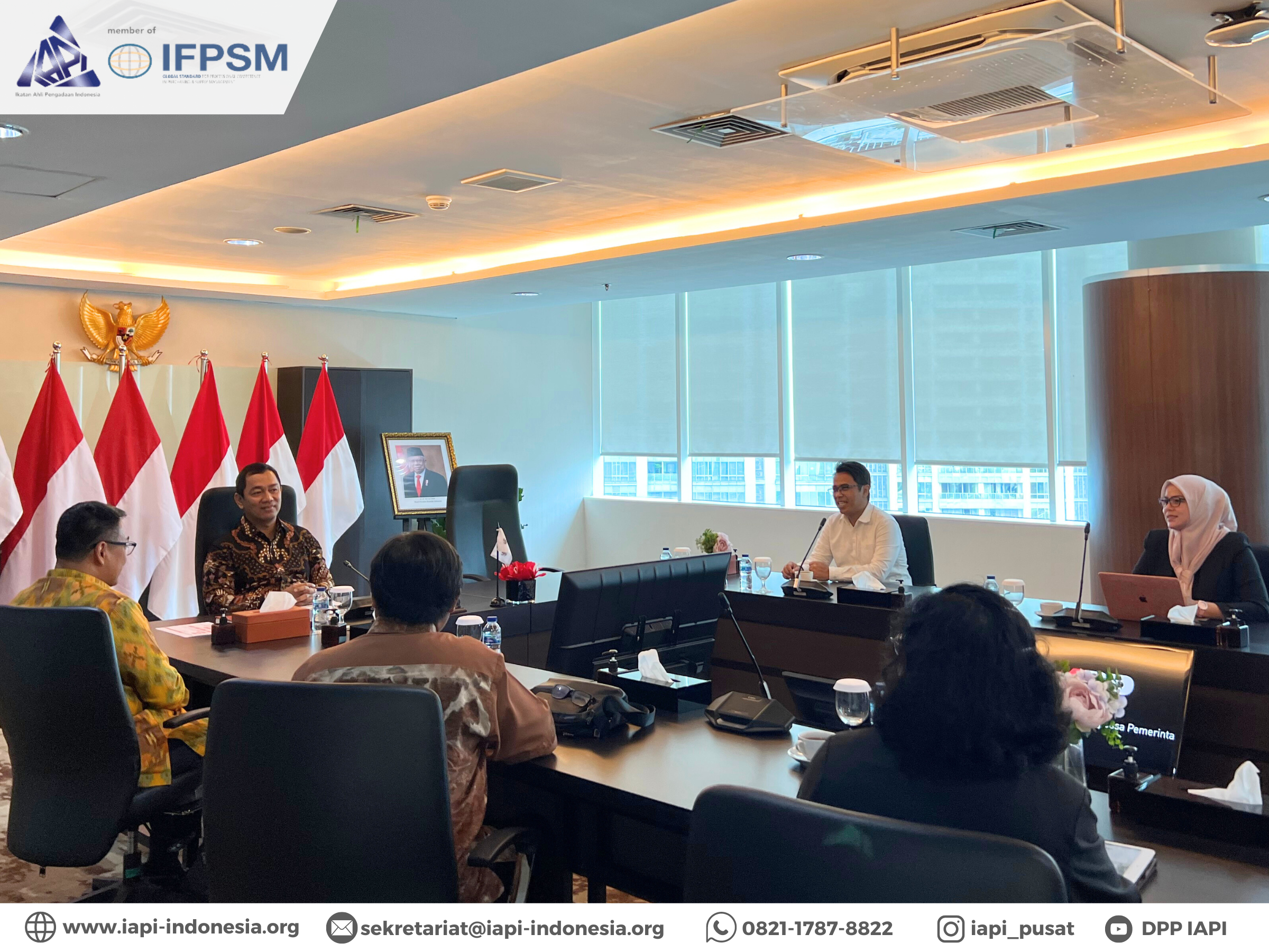 Audiensi Kegiatan IPFE 2024 Bersama Bapak Kepala LKPP